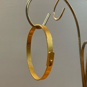 Madewell gold bangle